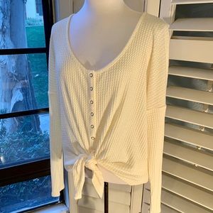 Express Snap-Up Top • Sz L • NWT!